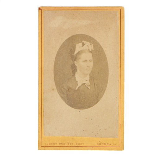 Carte de Visite Fotografo Albert Prouzet