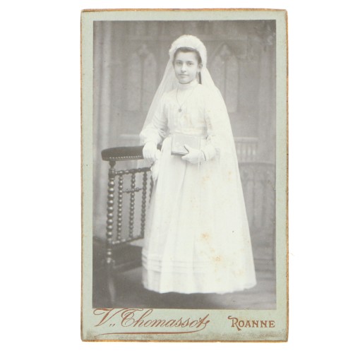 Carte de Visite Fotografo V.Thomassot Giraud