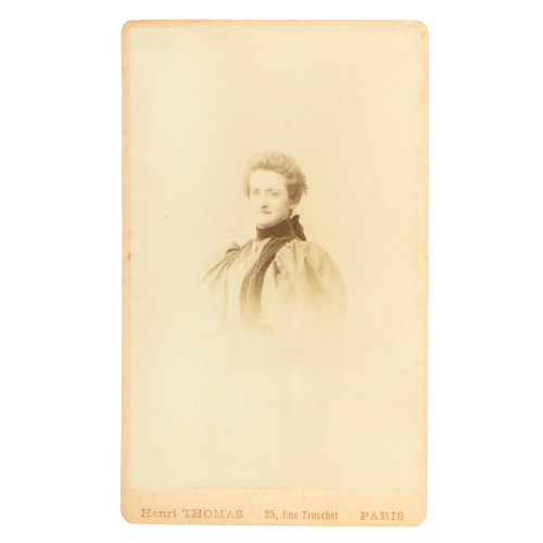 Carte de Visite Fotografo Henri Thomas