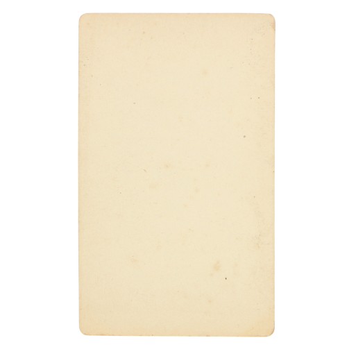 Carte de Visite Fotografo Henri Thomas