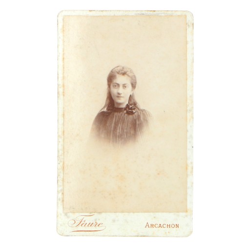 Carte de Visite Fotografo Faure