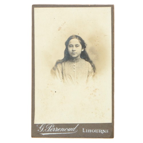 Carte de Visite Fotografo G.Perrenoud