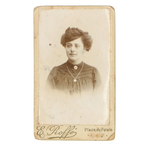 Carte de Visite Fotografo E.Roffe