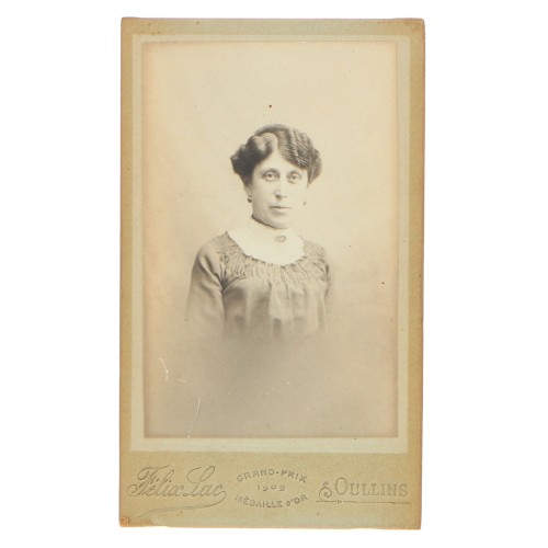 Carte de Visite Fotografo Felix Lac