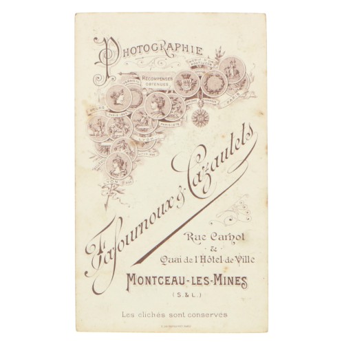 Carte de Visite Fotografo Fafournoux & Cazautets