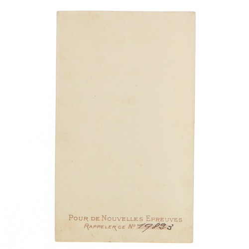 Carte de Visite Fotografo L.Aillaud