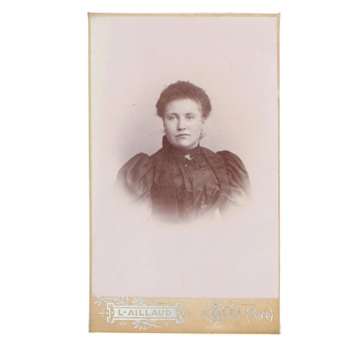 Carte de Visite Fotografo L.Aillaud