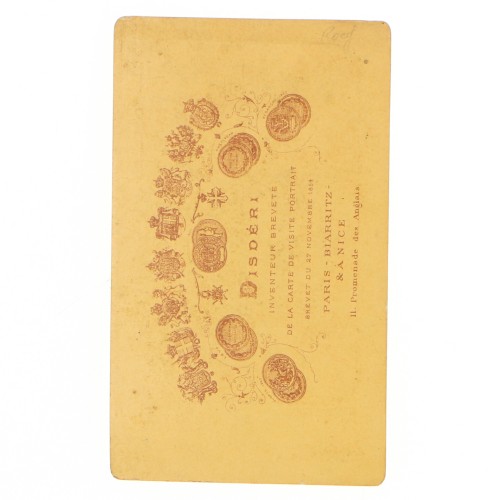 Carte de Visite Fotografo Disderi