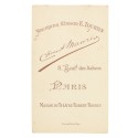 Carte de Visite Fotografo Clement Maurice
