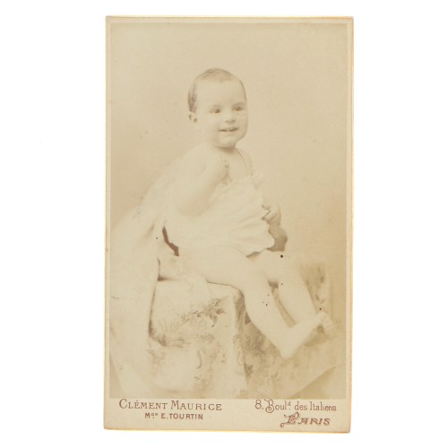 Carte de Visite Fotografo Clement Maurice