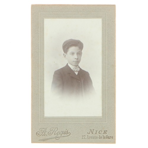 Carte de Visite Fotografo A.Regis