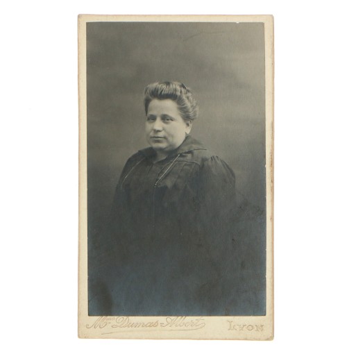 Carte de Visite Fotografo M.Dumas Albert