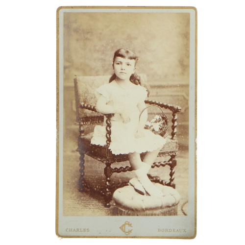 Carte de Visite Fotografo Charles