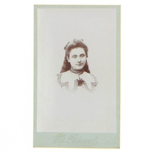 Carte de Visite Fotografo D.Berard