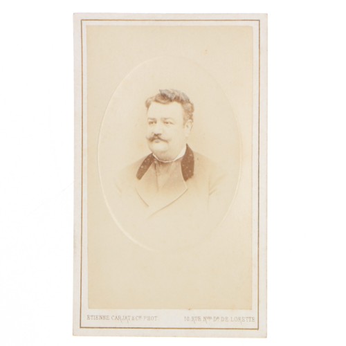 Carte de Visite Fotografo Etienne carjat