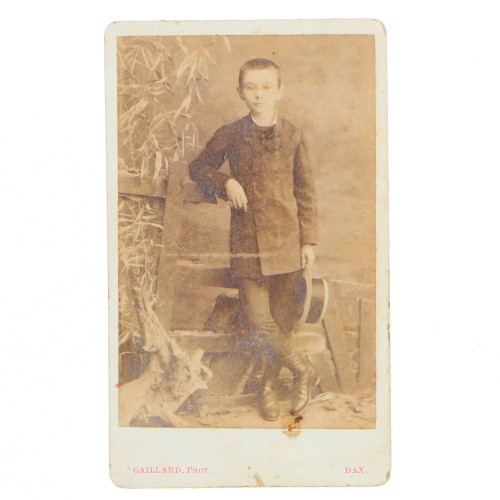 Carte de Visite Fotografo Gaillard