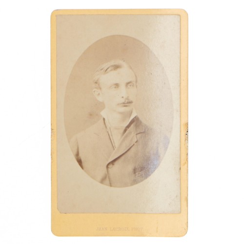 Carte de Visite Fotografo Jean Lacroix