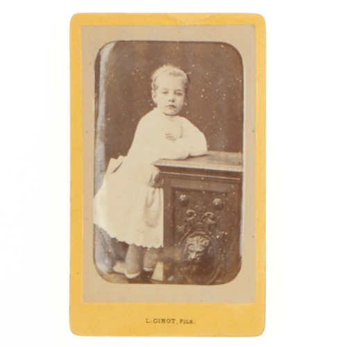 Carte de Visite Fotografo L.Girot