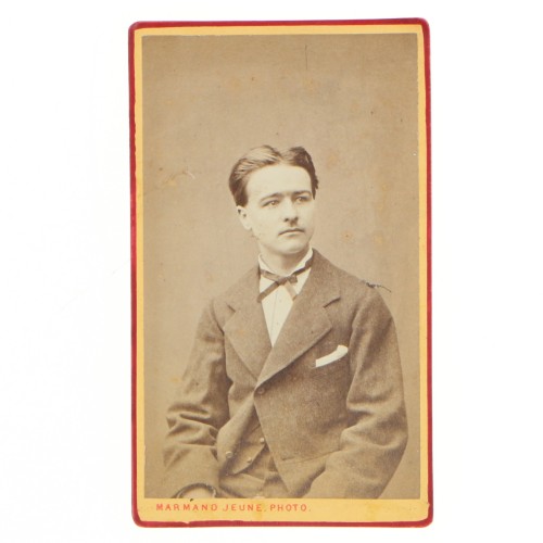 Carte de Visite Fotografo Marmand Jeune