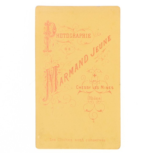 Carte de Visite Fotografo Marmand Jeune