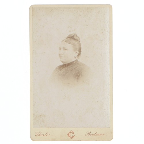 Carte de Visite Fotografo Charles Bordeaux