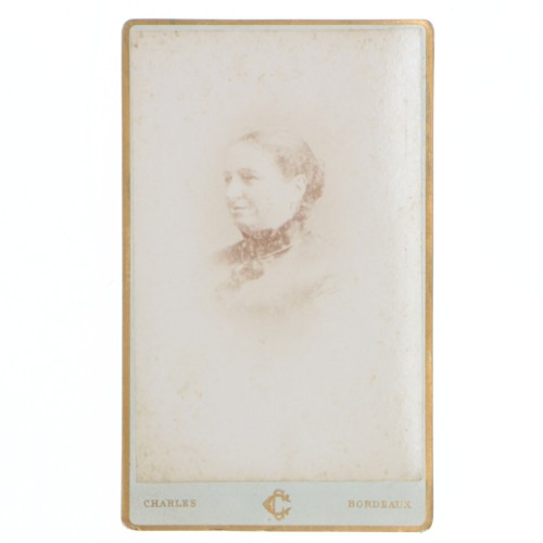 Carte de Visite Fotografo Charles Bordeaux