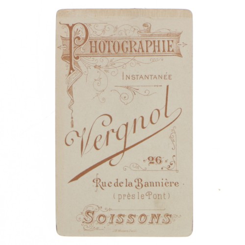 Carte de Visite Fotografo Vergnol