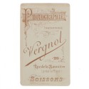 Carte de Visite Fotografo Vergnol