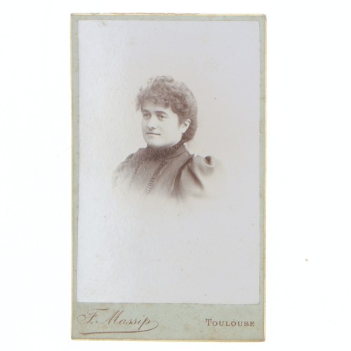 Carte de Visite Fotografo F.Massip