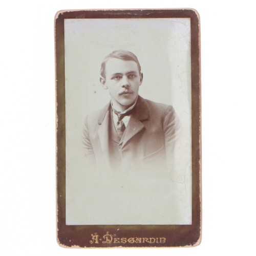 Carte de Visite Fotografo A.Desgardin