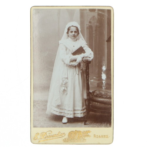 Carte de Visite Fotografo E.Dessendier