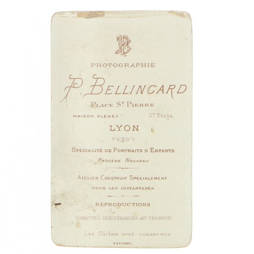 Carte de Visite Fotografo Bellingard