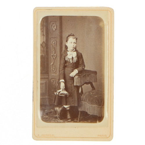 Carte de Visite Fotografo A.Pepper