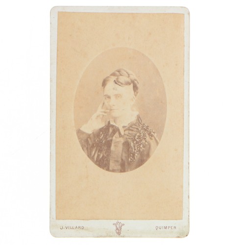 Carte de Visite Fotografo J.Villars