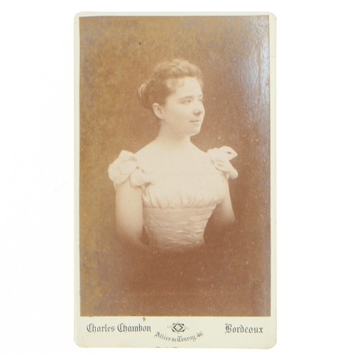 Carte de Visite Fotografo Charles Chambon