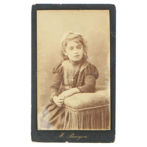 Carte de Visite Fotografo H.Lanajou