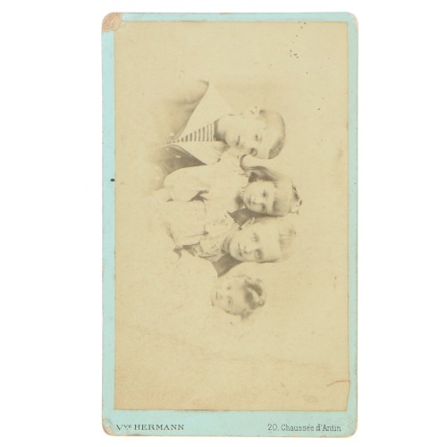 Carte de Visite Fotografo V.Hermann