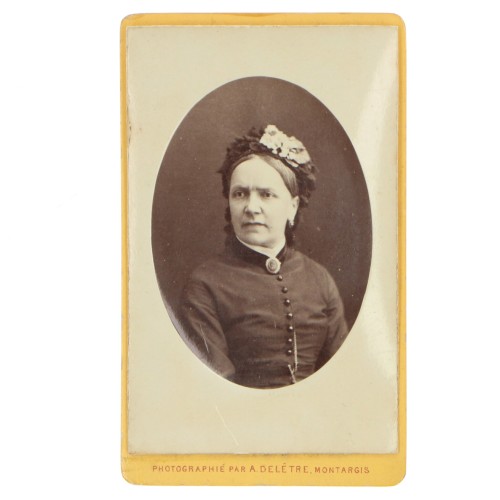 Carte de Visite Fotografo Achille Deletre