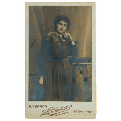 Carte de Visite Fotografo J.B.Chabert