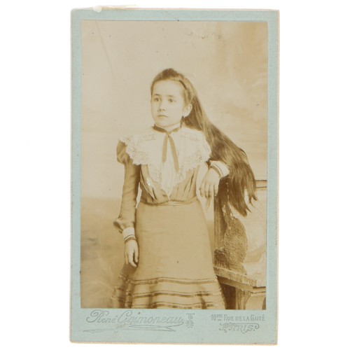 Carte de Visite Fotografo Rene Grimoneau