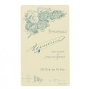 Carte de Visite Fotografo A.Eirirrier