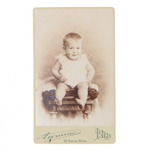 Carte de Visite Fotografo A.Eirirrier