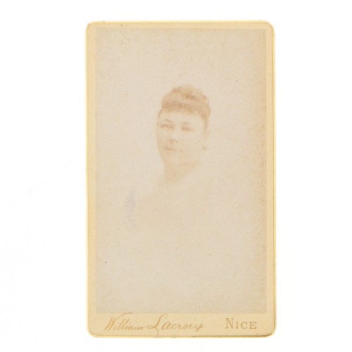 Carte de Visite Fotografo William Lacroix