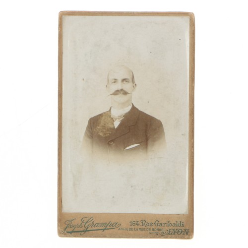 Carte de Visite Fotografo Joseph Grampa