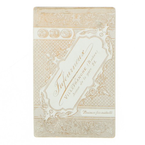 Carte de Visite Fotografo Fafournoux & Cazautets