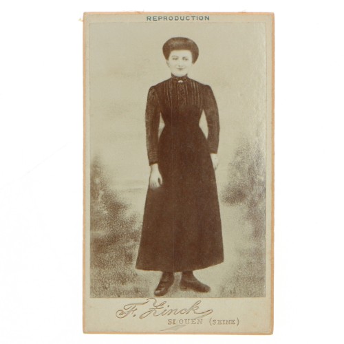 Carte de Visite Fotografo F.Linck