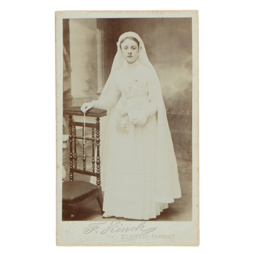 Carte de Visite Fotografo F.Linck