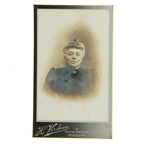 Carte de Visite Fotografo H.Verdeau