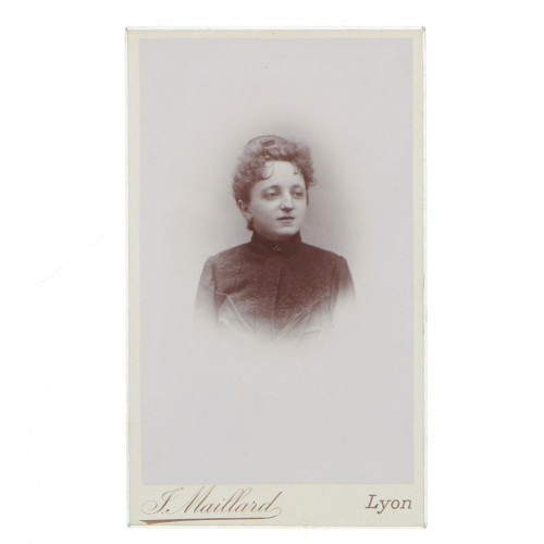 Carte de Visite Fotografo F.Maillard