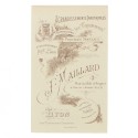 Carte de Visite Fotografo F.Maillard